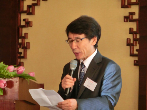 浙江大學(xué)薛其坤副校長(zhǎng)發(fā)表致辭