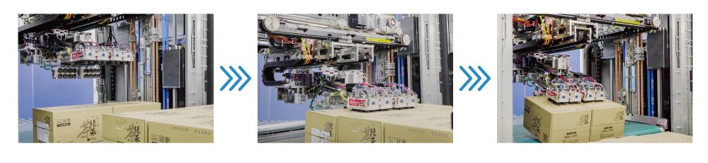 自動卸貨機器人的獨立操作