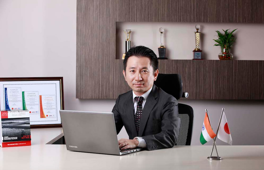 東芝水處理方案公司會長兼總裁 松井公一